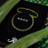 Grüne Baumschlangenglieder | Mini-Kismet-Armband | Limettengrün x Silber
